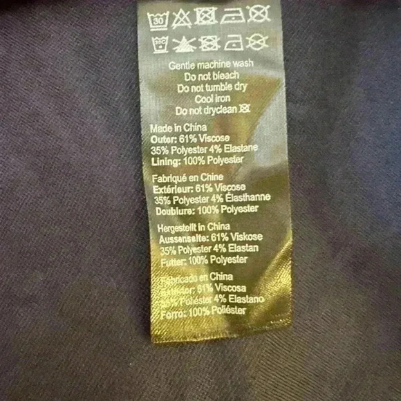 City Chic Plus Size L/20 Dress in Navy NWT - Picture 5 of 5